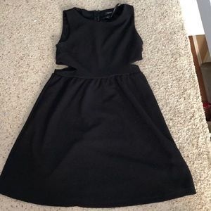 Short black dress
